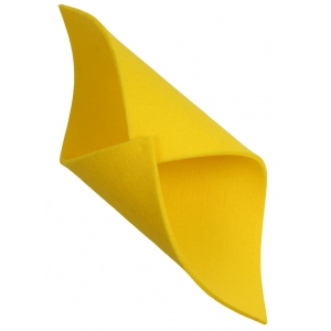 Filc dekoracyjny 4mm 20cm x 30cm żółty